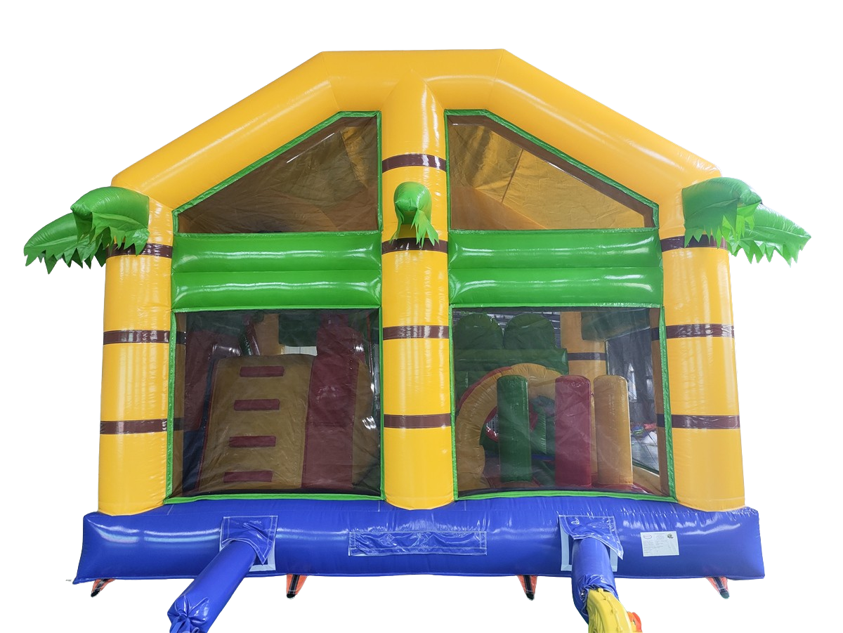 Hüpfburg - 5,4x5 m  - Multiplay Krokodil