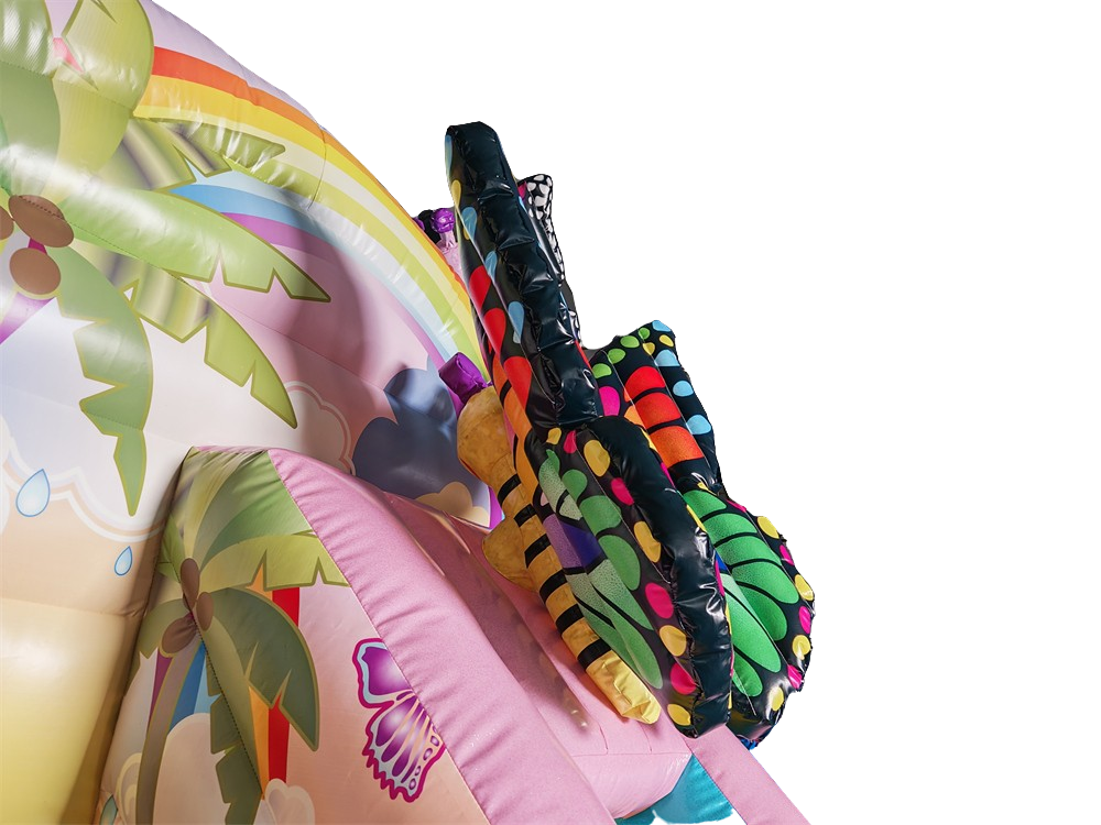 Hüpfburg 3,9x2,8 m - Schmetterling