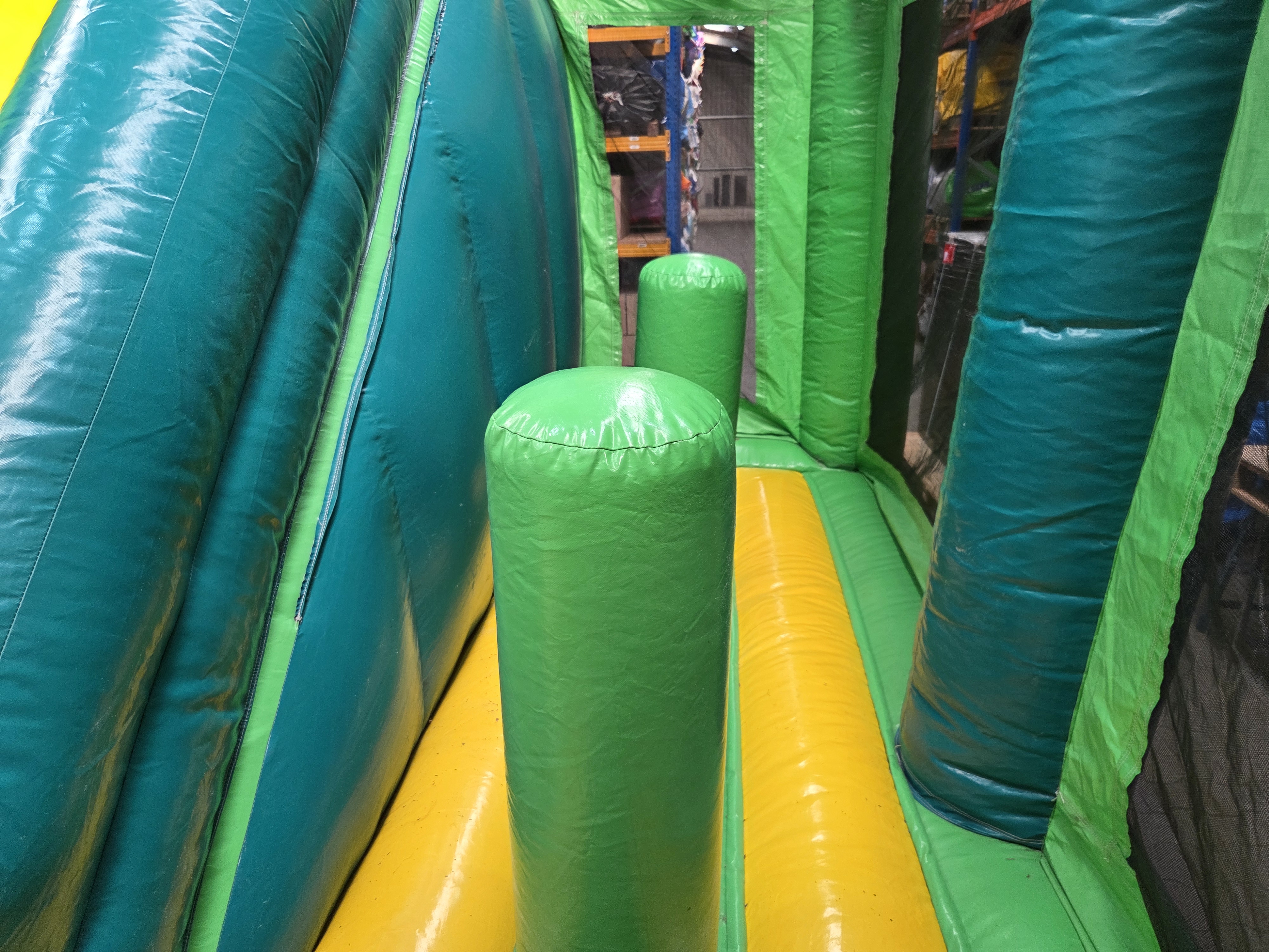 Hüpfburg 6x6,5 m - Jungle Multiplay - Gebrauchte Ausführung