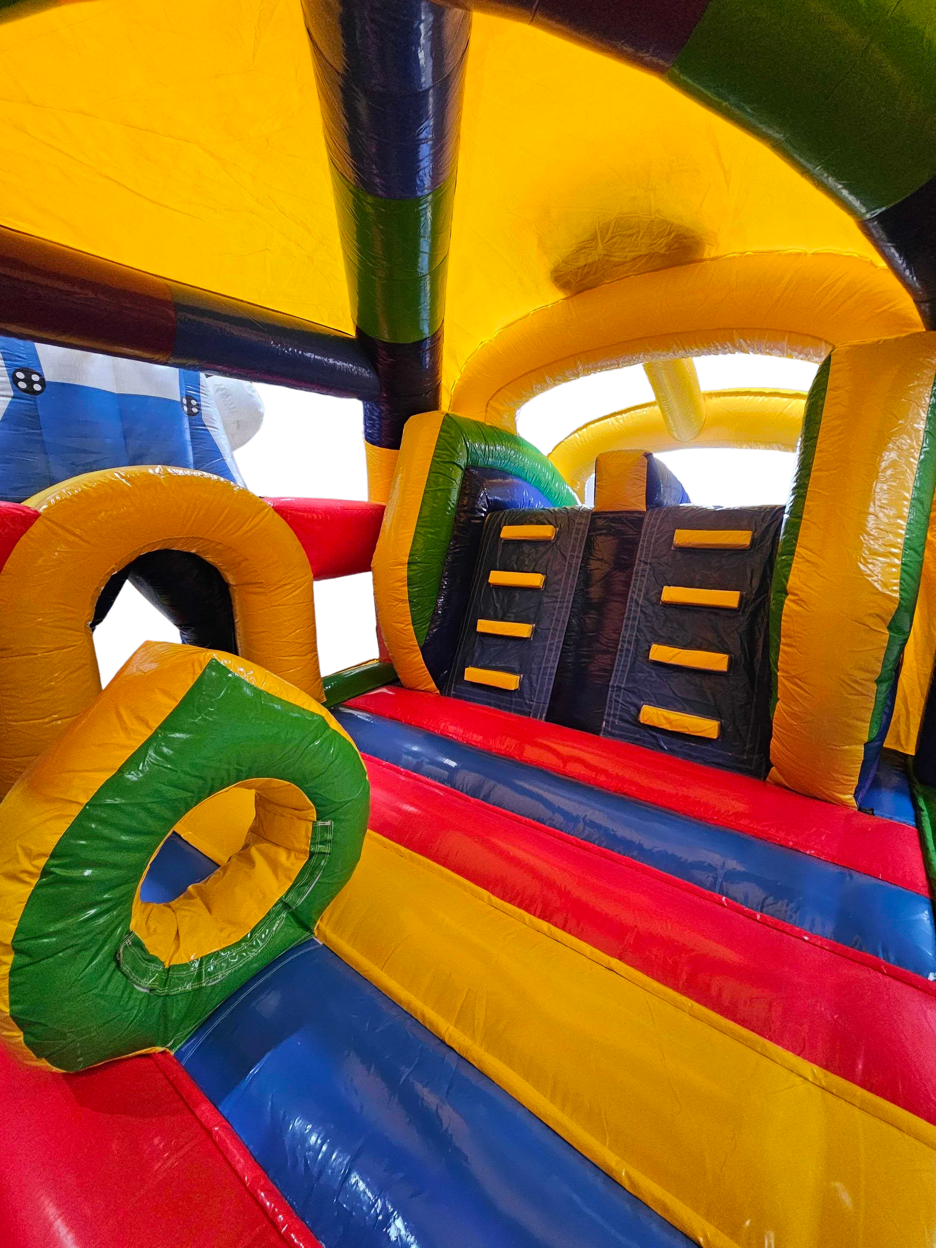 Hüpfburg 5,5x8,4 - Multiplay Bausteine