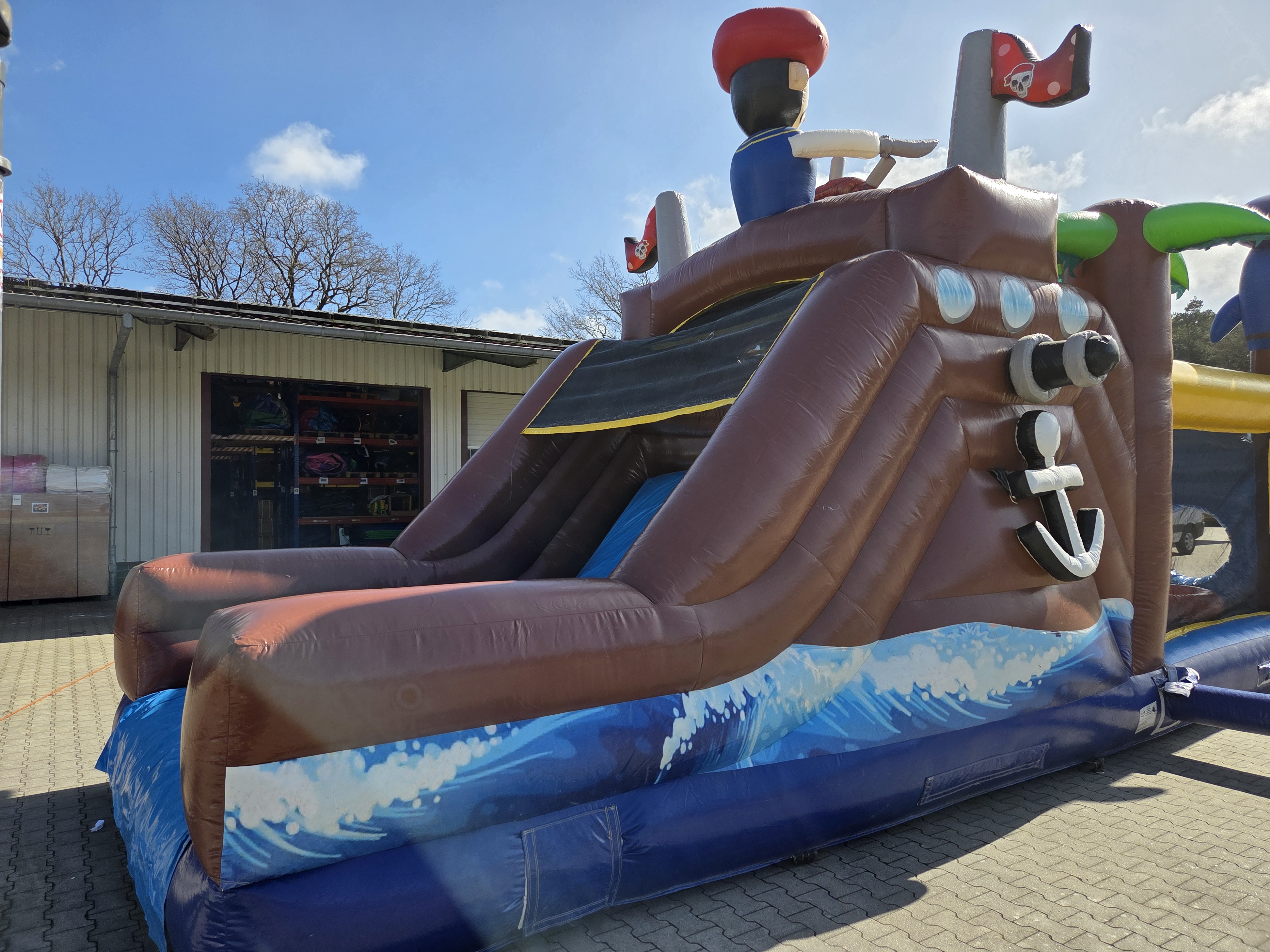  Hindernisbahn - 10x3,1 m - Pirat - Gebrauchte Ausführung