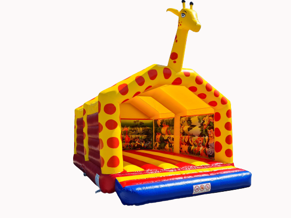 Hüpfburg 7x5 m - Giraffe