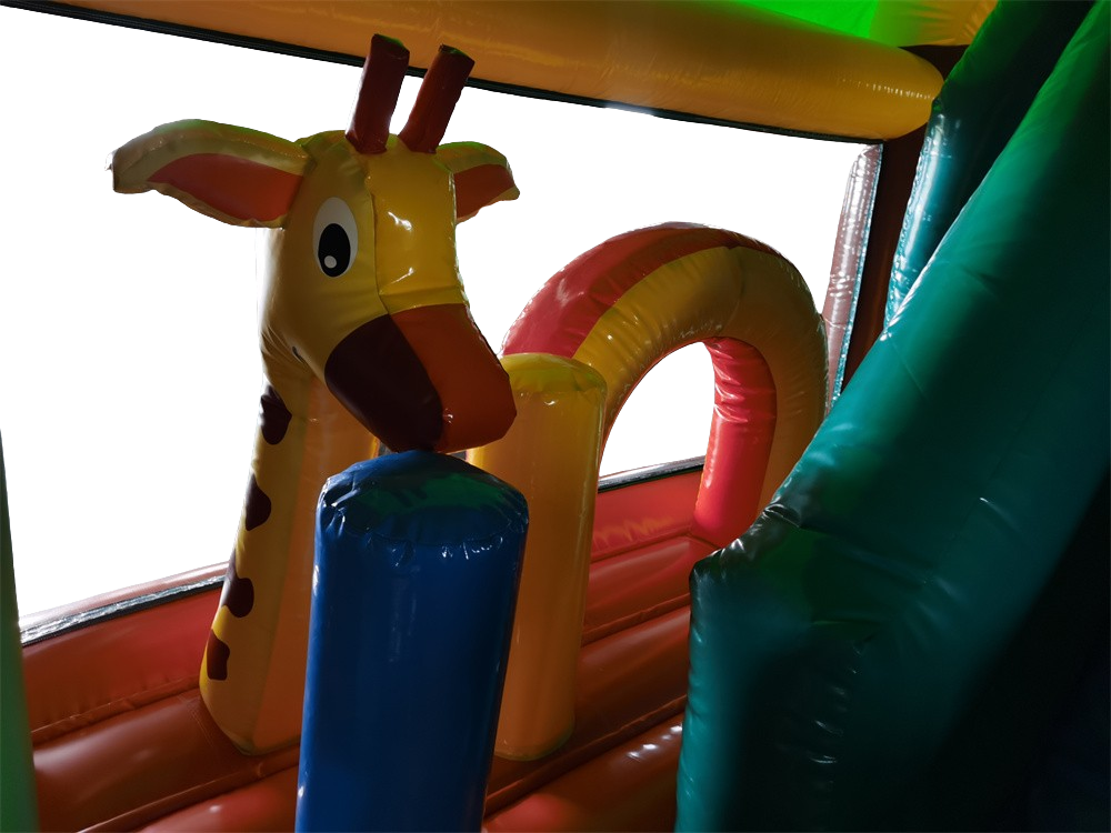 Hüpfburg 5x5 m - Multiplay Dschungel