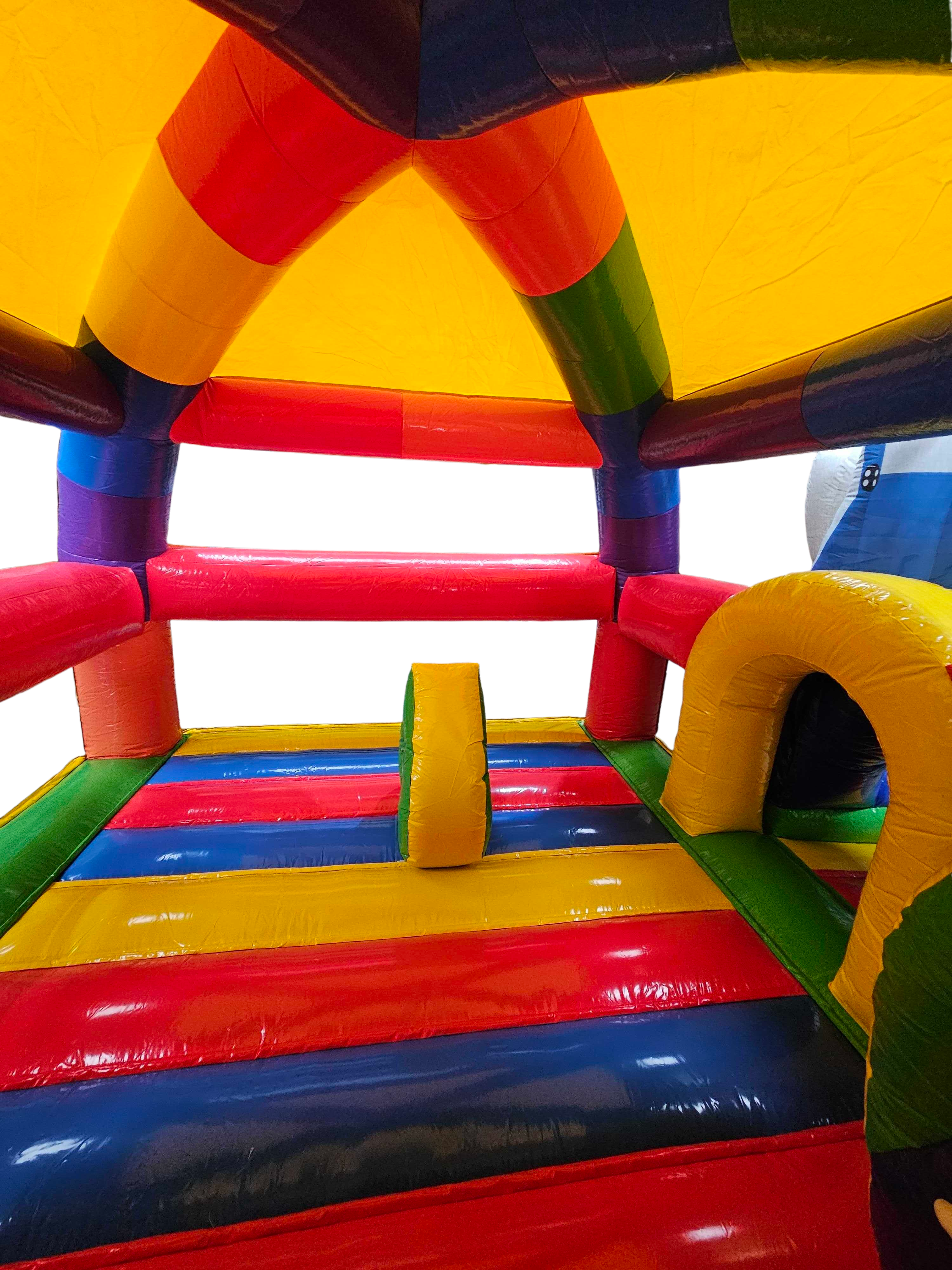 Hüpfburg 5,5x8,4 - Multiplay Bausteine