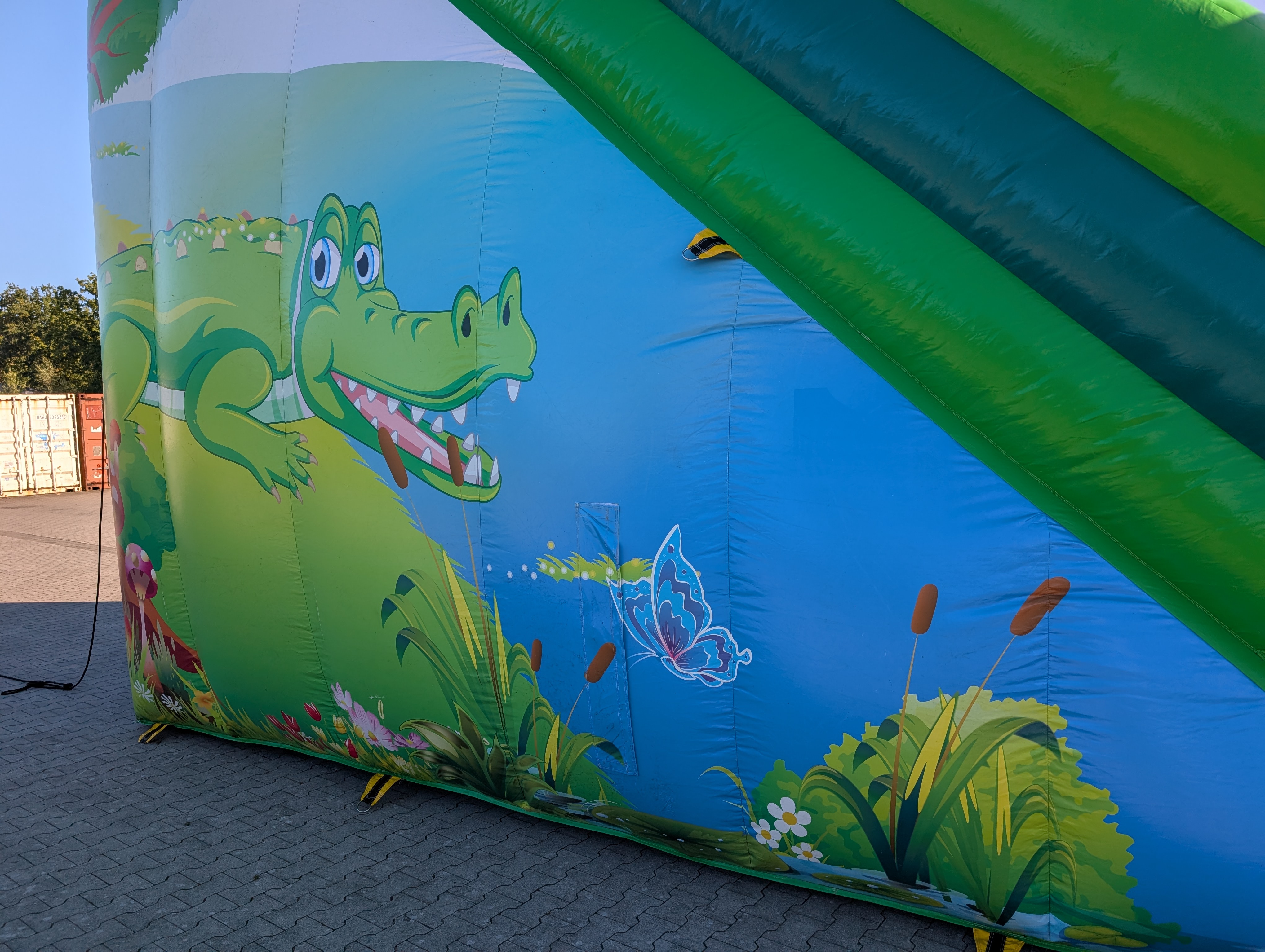 Rutsche 11x4,7 m - Krokodil - gebraucht