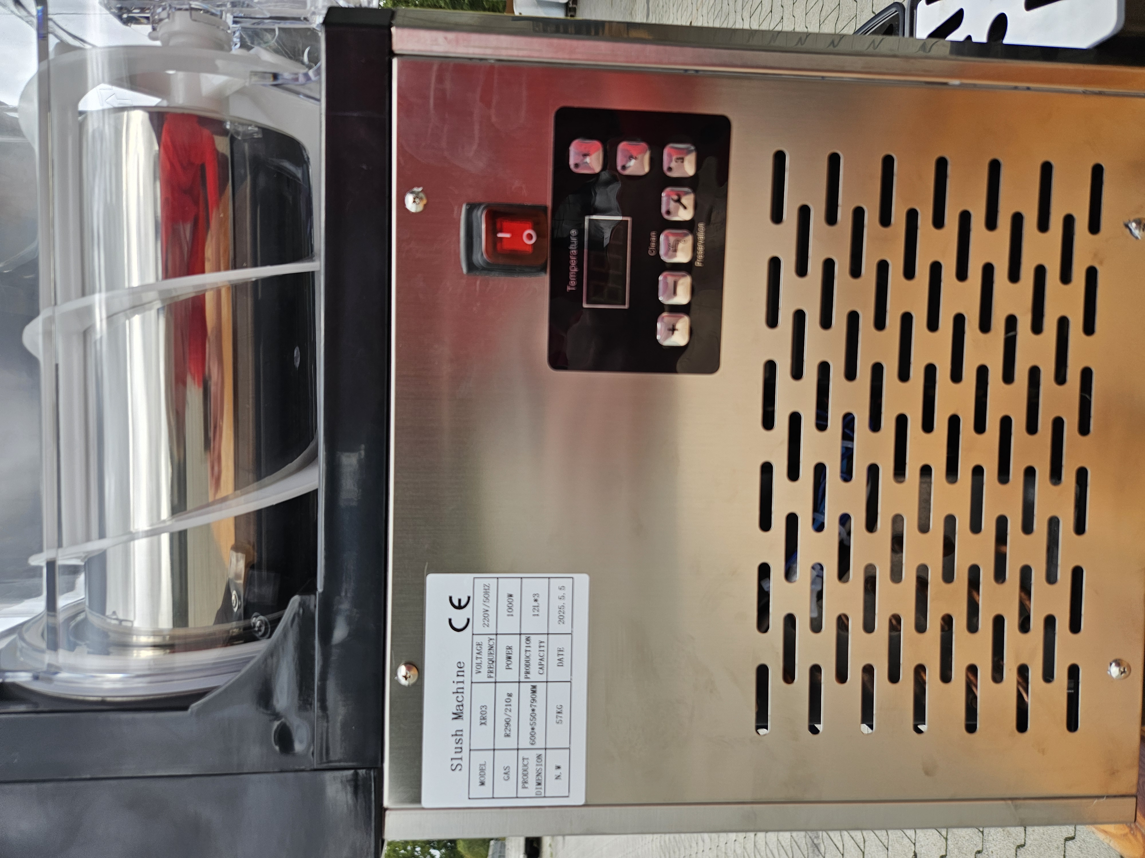 Slush-Eis-Maschine - 3 Behälter - 12 ltr.  