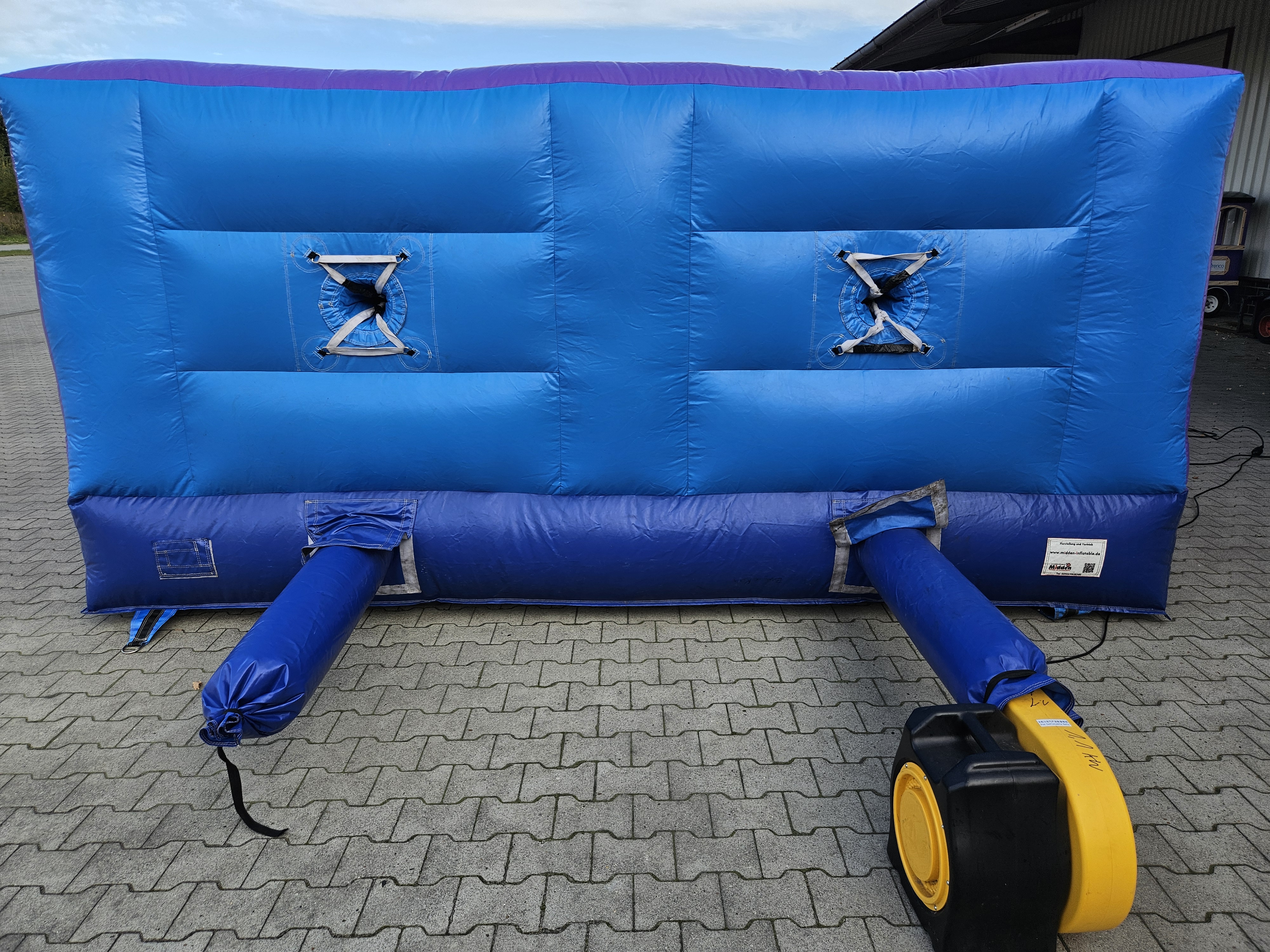 Bungee-Run 11x2 m - gebrauchte Ausführung