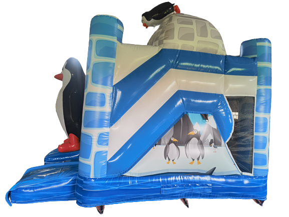  Hüpfburg 5x6 m - Multiplay Pinguin 