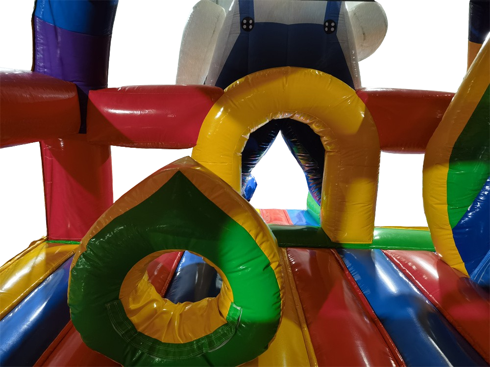 Hüpfburg 5,5x8,4 - Multiplay Bausteine