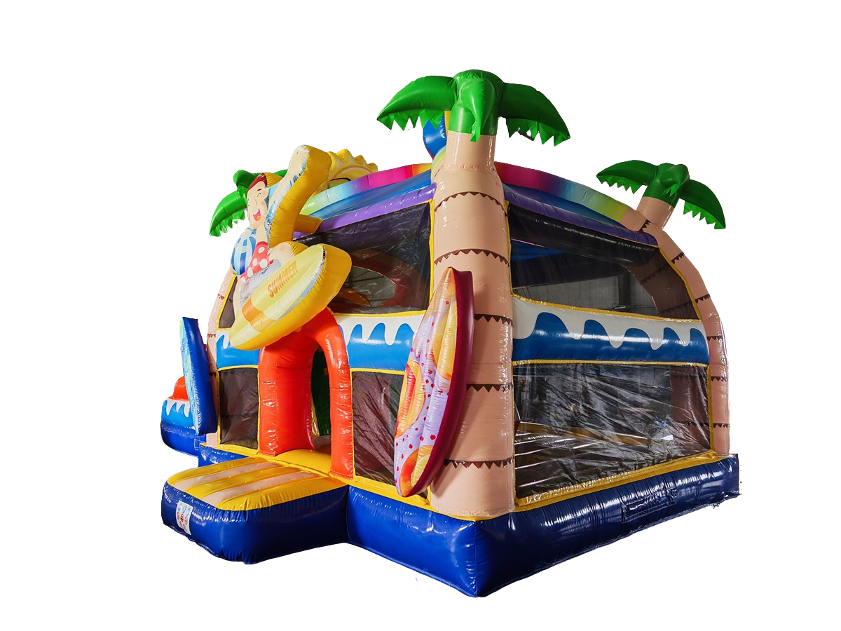 Hüpfburg 5,5x8,4 - Multiplay Beach