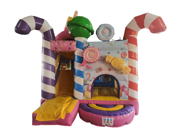 Hüpfburg 4,6x3,5 m - Multiplay Candy