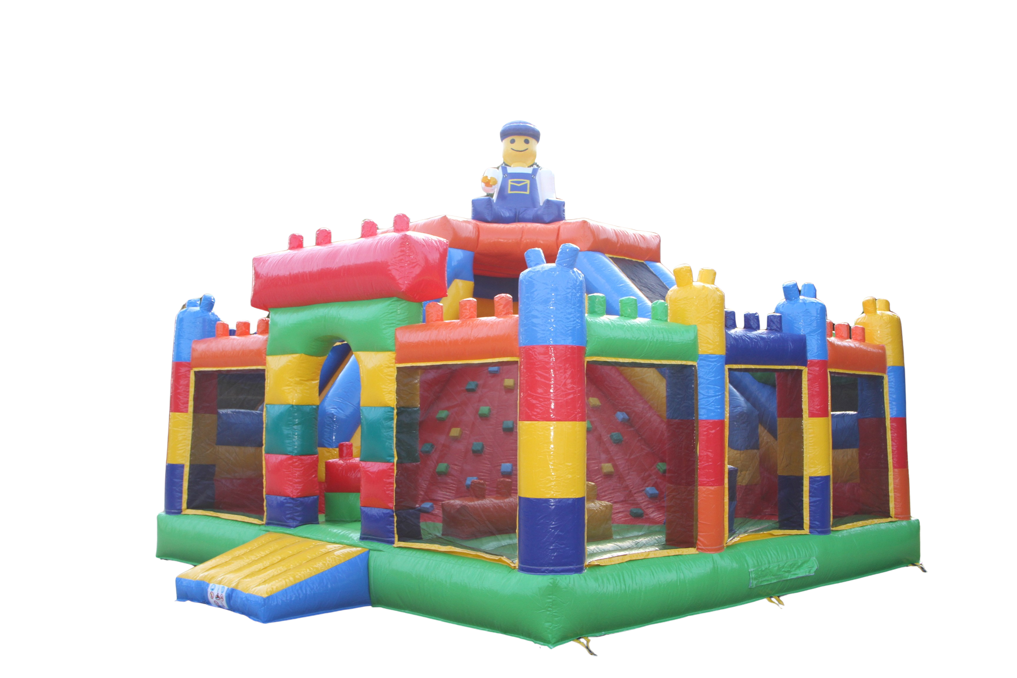 Hüpfburg 6,4x5,9 m - Funland Blocks