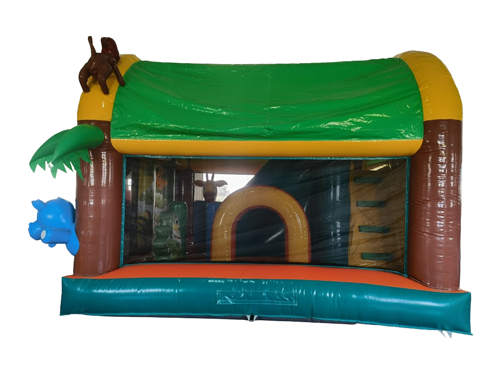 Hüpfburg 5x5 m - Multiplay Dschungel