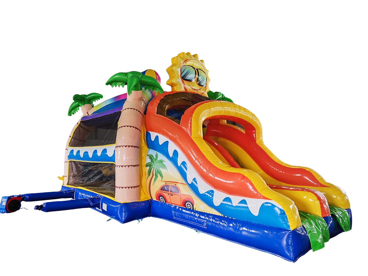 Hüpfburg 5,5x8,4 - Multiplay Beach