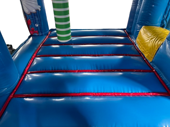 Hüpfburg 4x4 m - Seaworld mit Rutsche