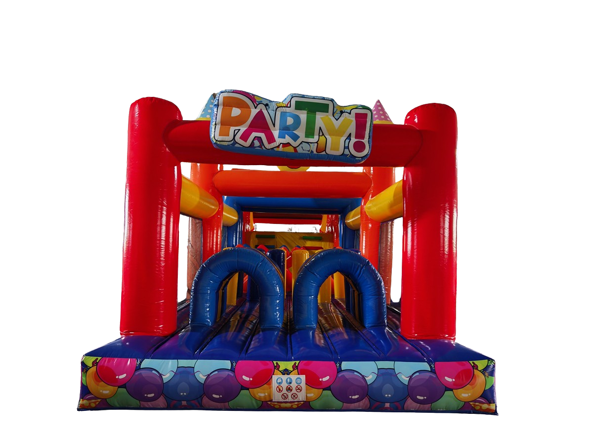 Hindernisbahn - 14x3,8 m - Party