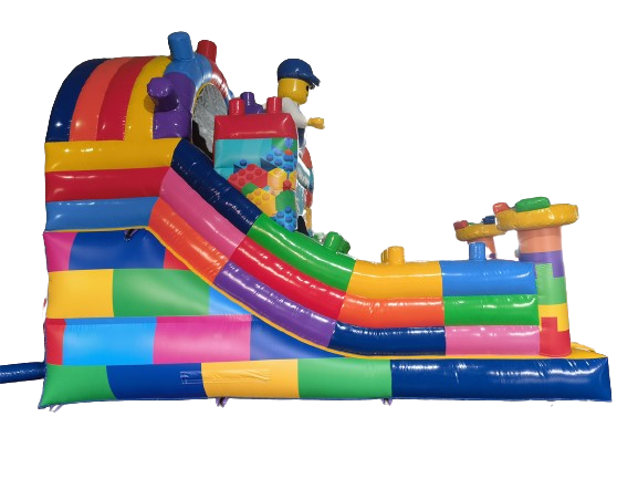 Rutsche 6,4x3,3 m - Bausteine