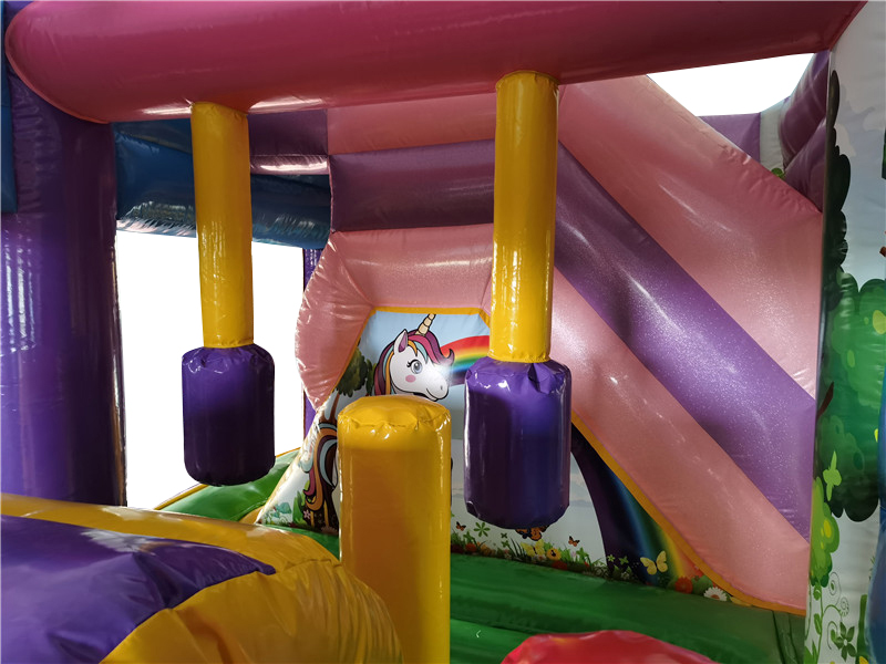 Hüpfburg 5x6 m - Multiplay Einhorn