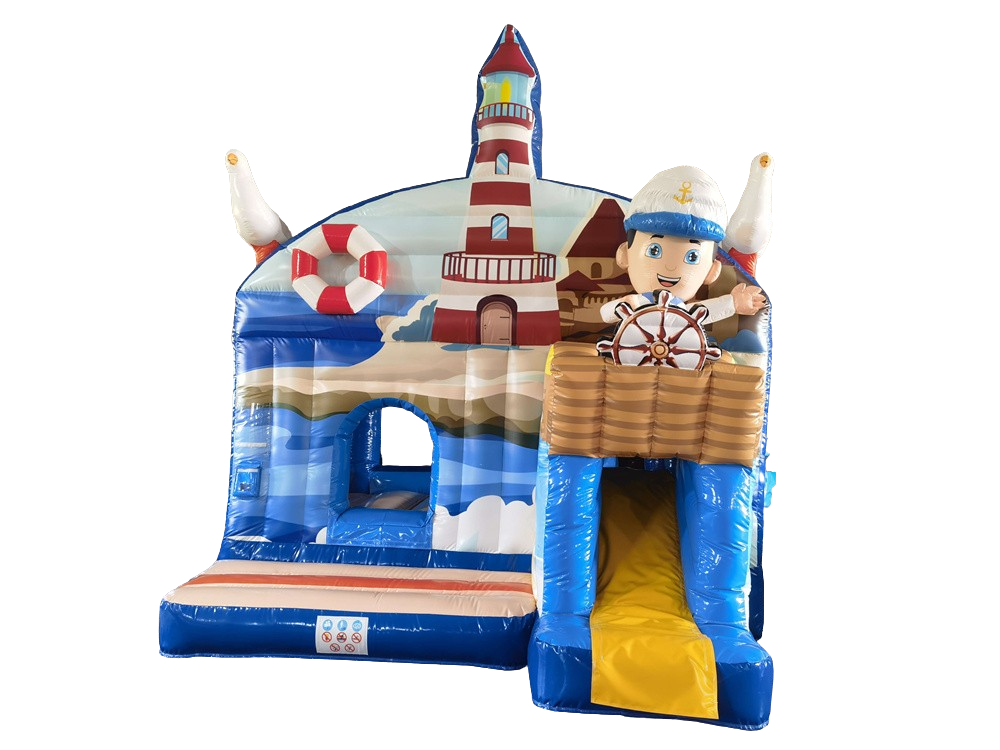 Hüpfburg 4,9x3,8 m - Maritim