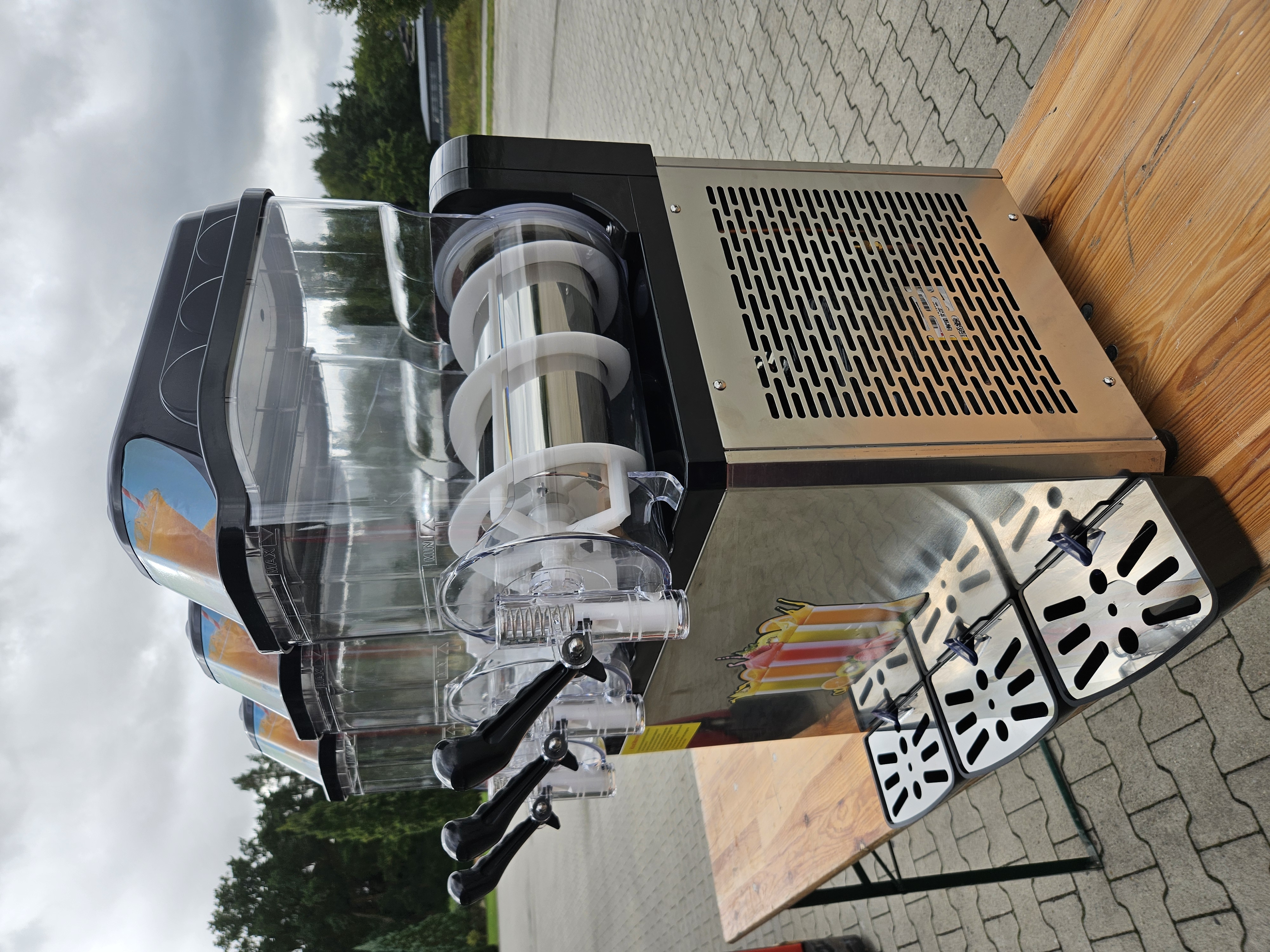 Slush-Eis-Maschine - 3 Behälter - 12 ltr.  