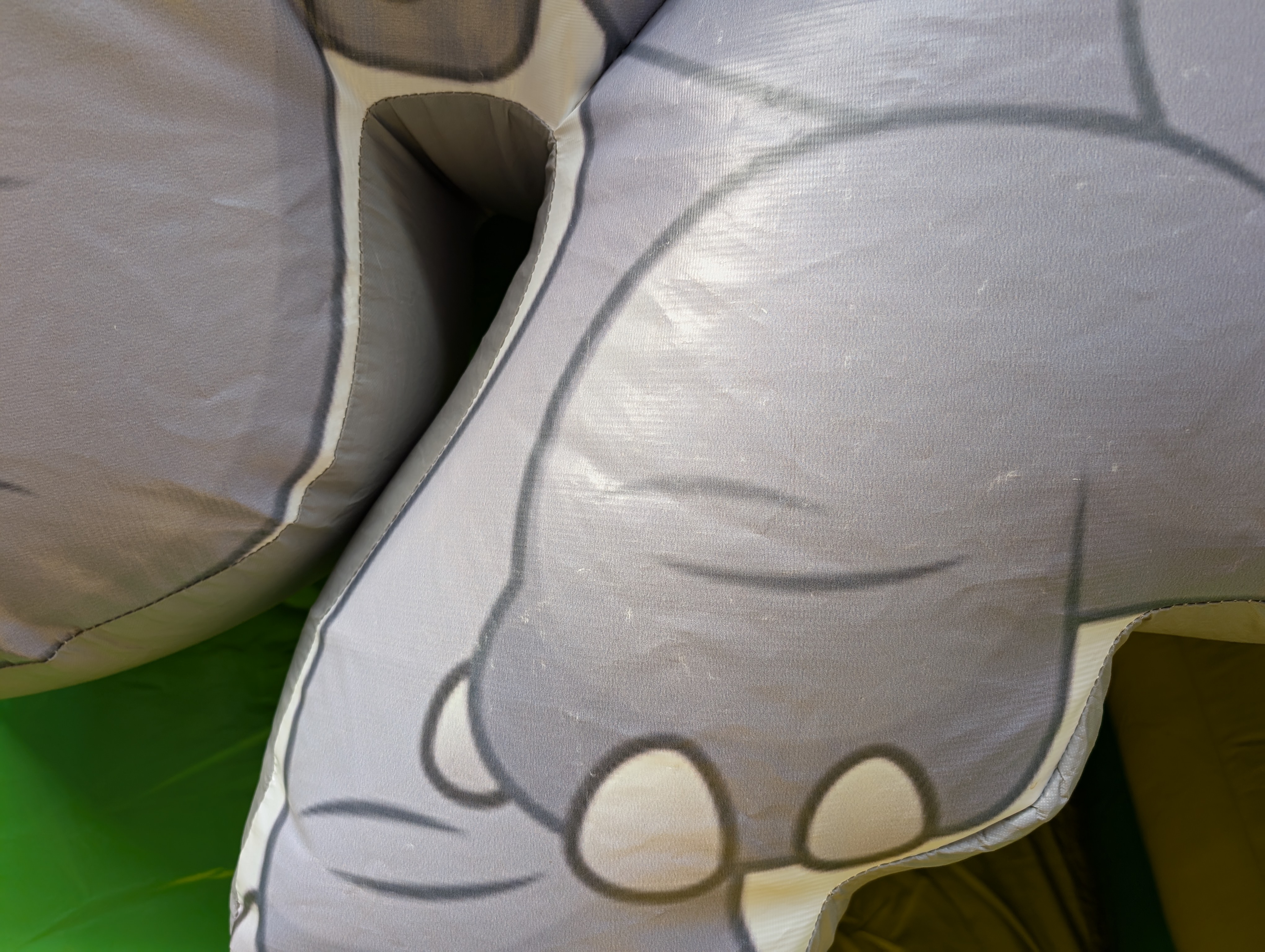 Multiplay-Hüpfburg 5x4 m - mit Rutsche - gebraucht