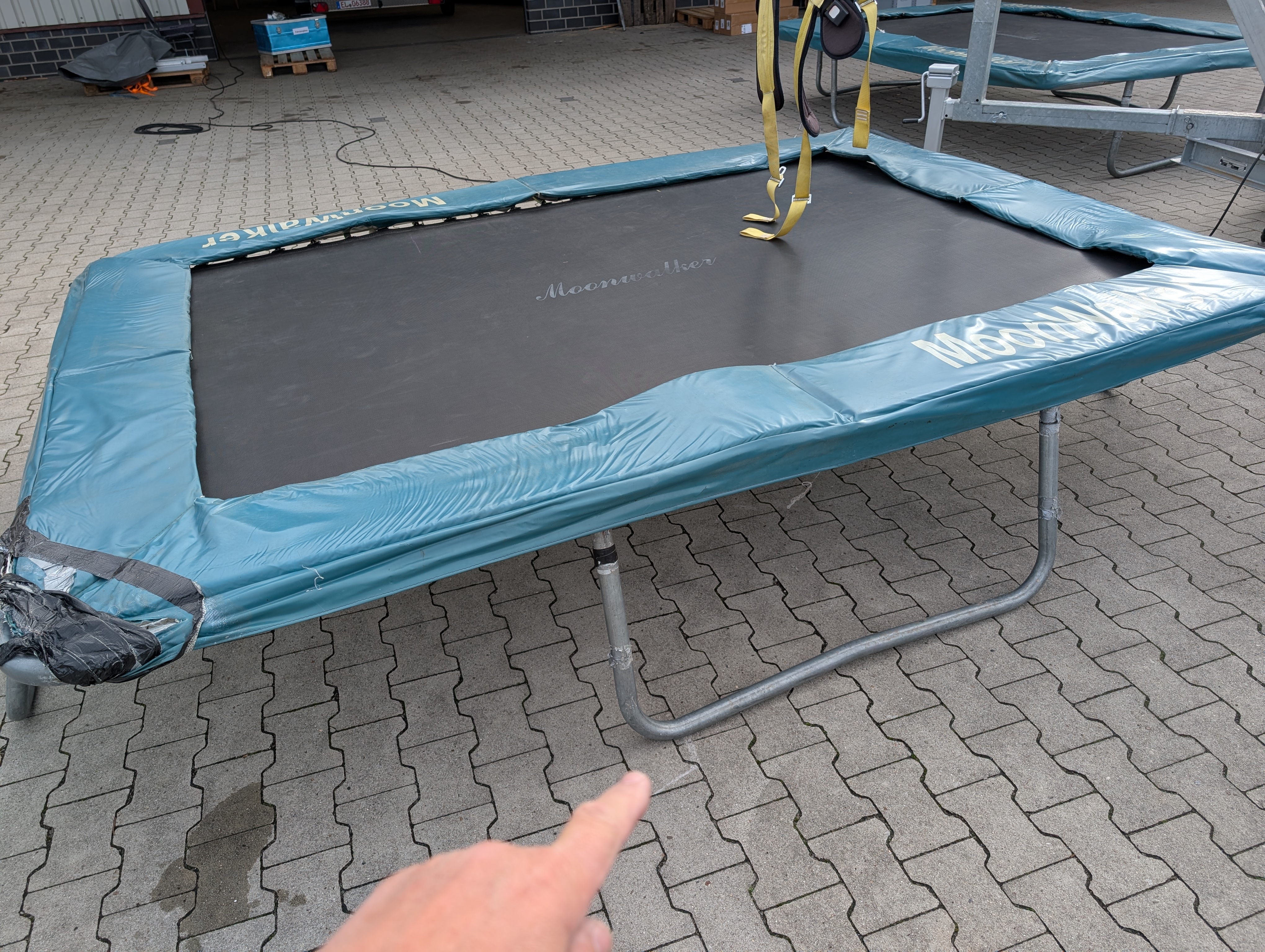 4er Bungee-Trampolin - Höhe 5,7 m - gebraucht