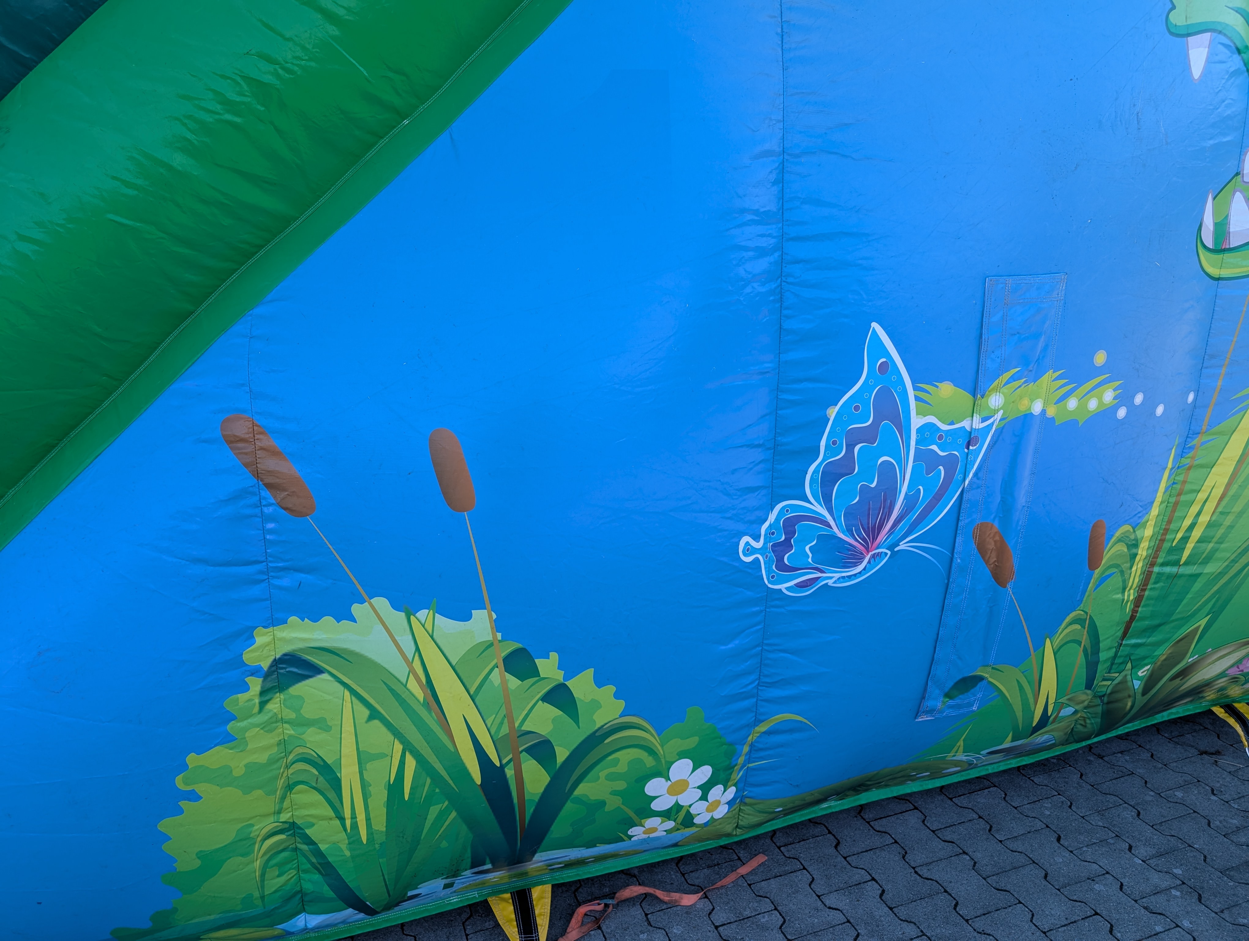 Rutsche 11x4,7 m - Krokodil - gebraucht