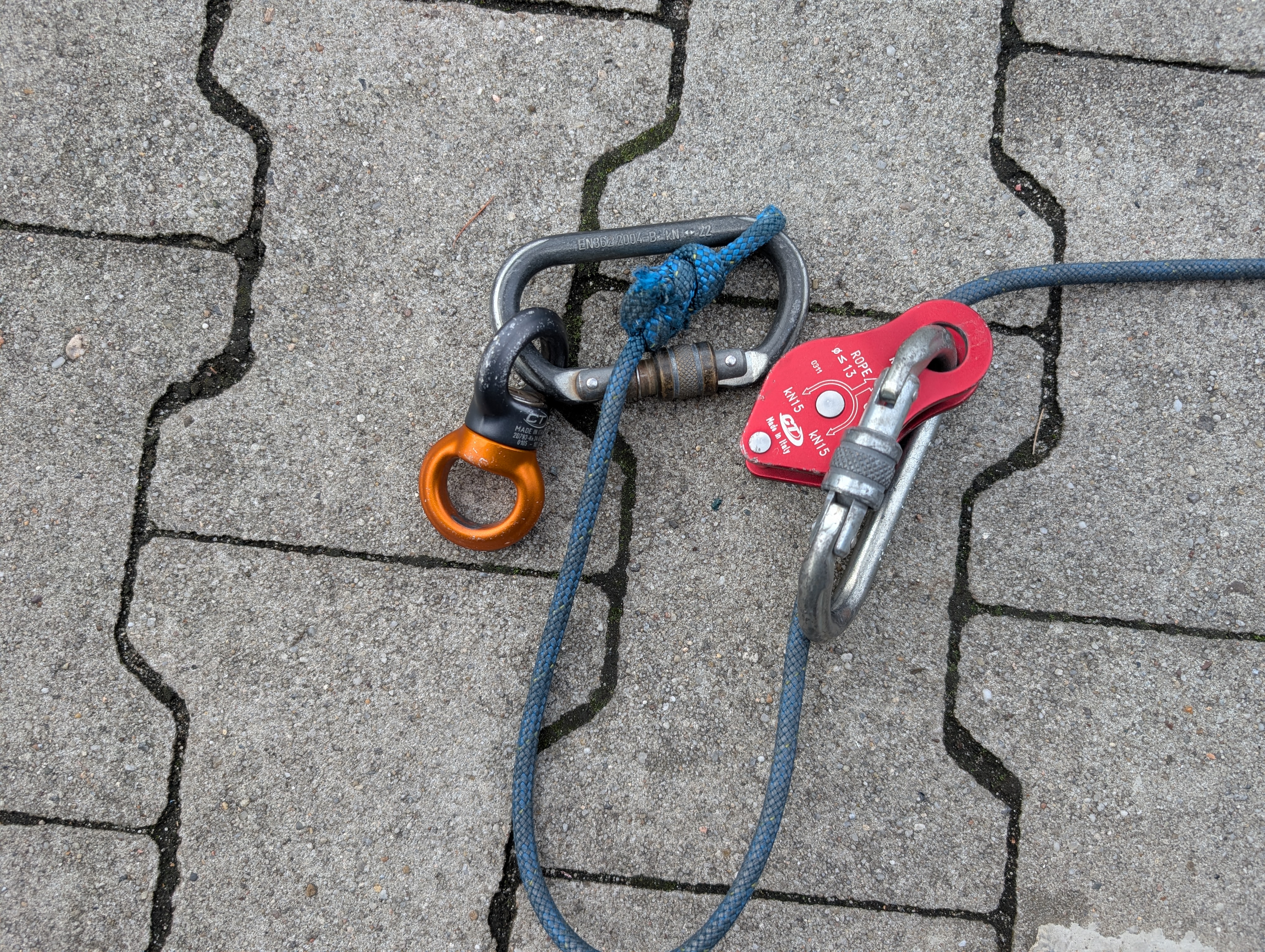 4er Bungee-Trampolin - Höhe 5,7 m - gebraucht