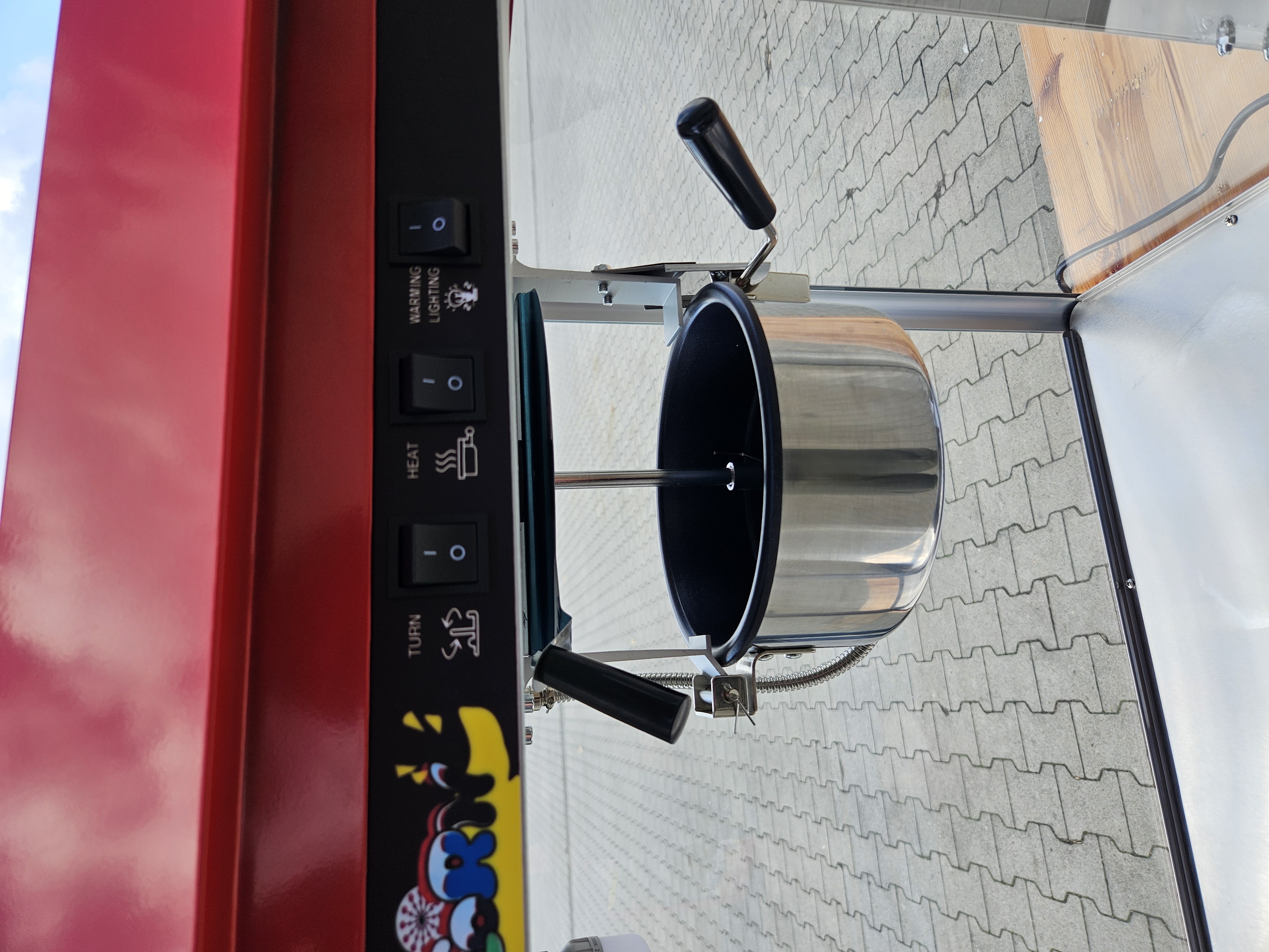 Popcornmaschine 2x 8oZ