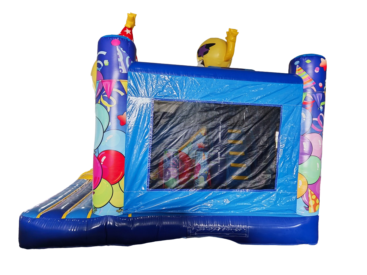 Hüpfburg/Multiplay 5x5 m - Party - große Rutsche links