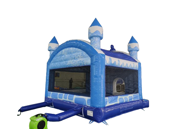 Hüpfburg 4,9x3,8 m - Eisprinzessin