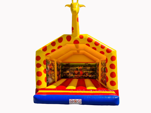 Hüpfburg 7x5 m - Giraffe