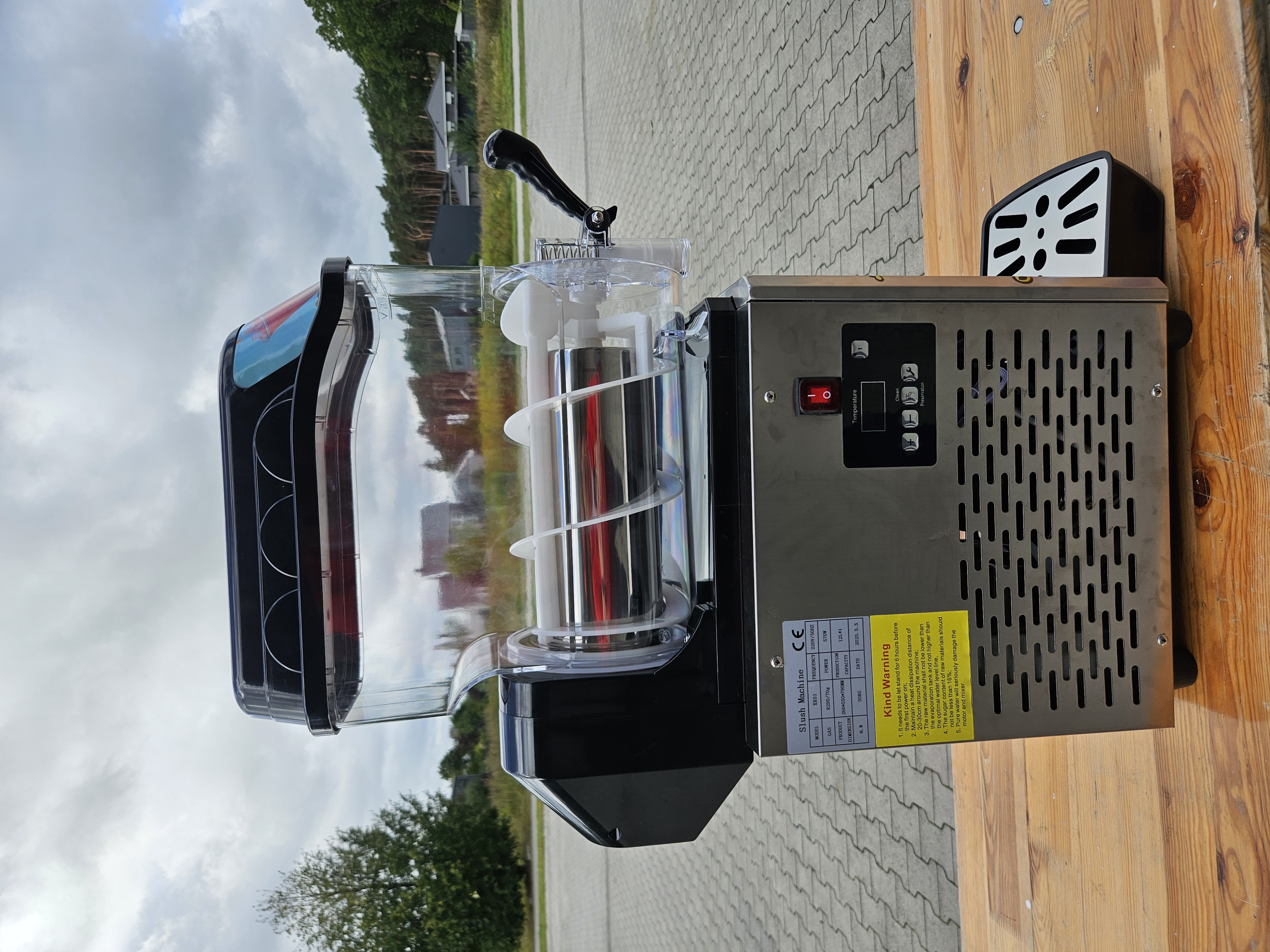 Slush-Eis-Maschine - 1 Behälter - 12 ltr. 