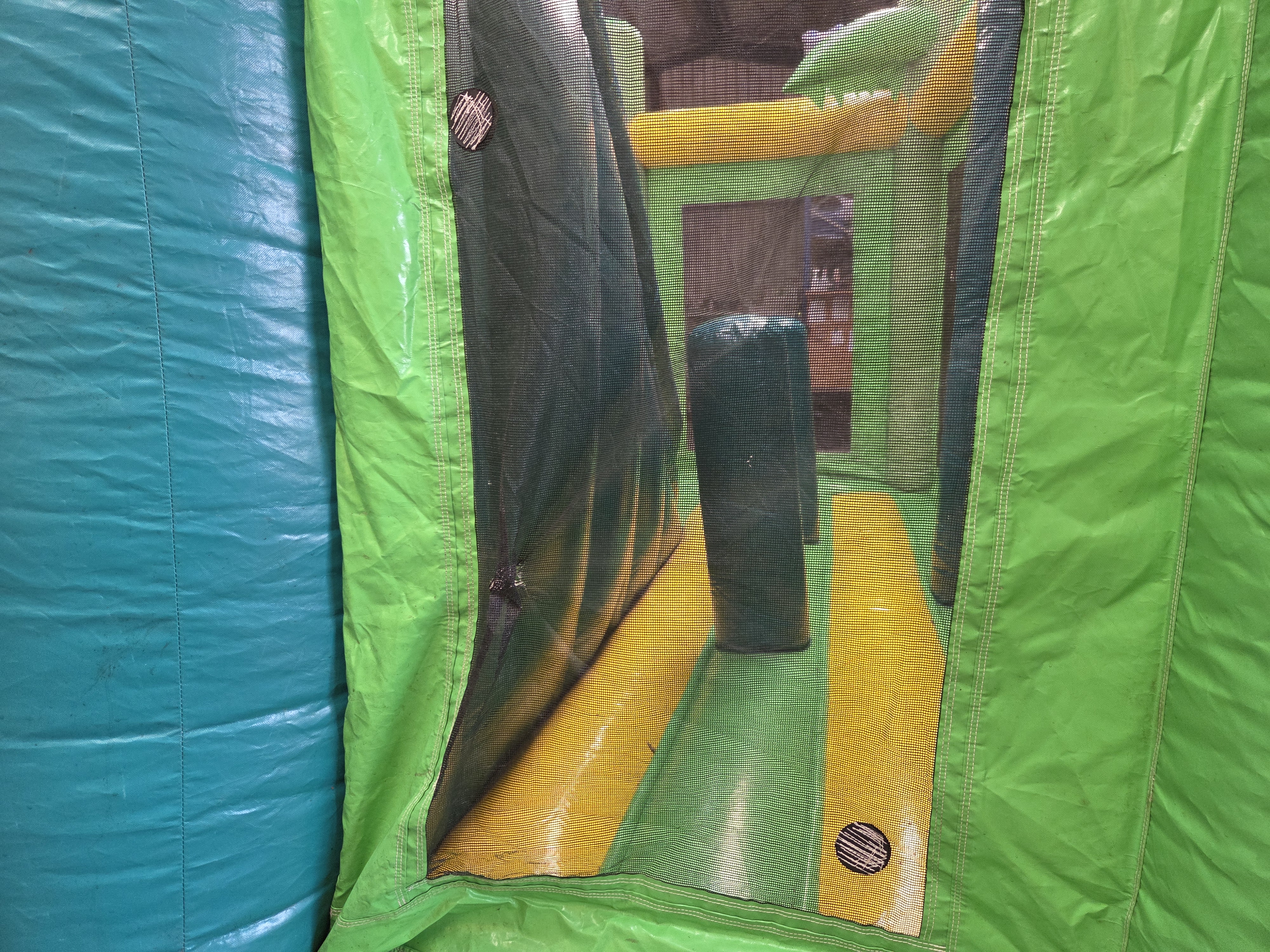 Hüpfburg 6x6,5 m - Jungle Multiplay - Gebrauchte Ausführung