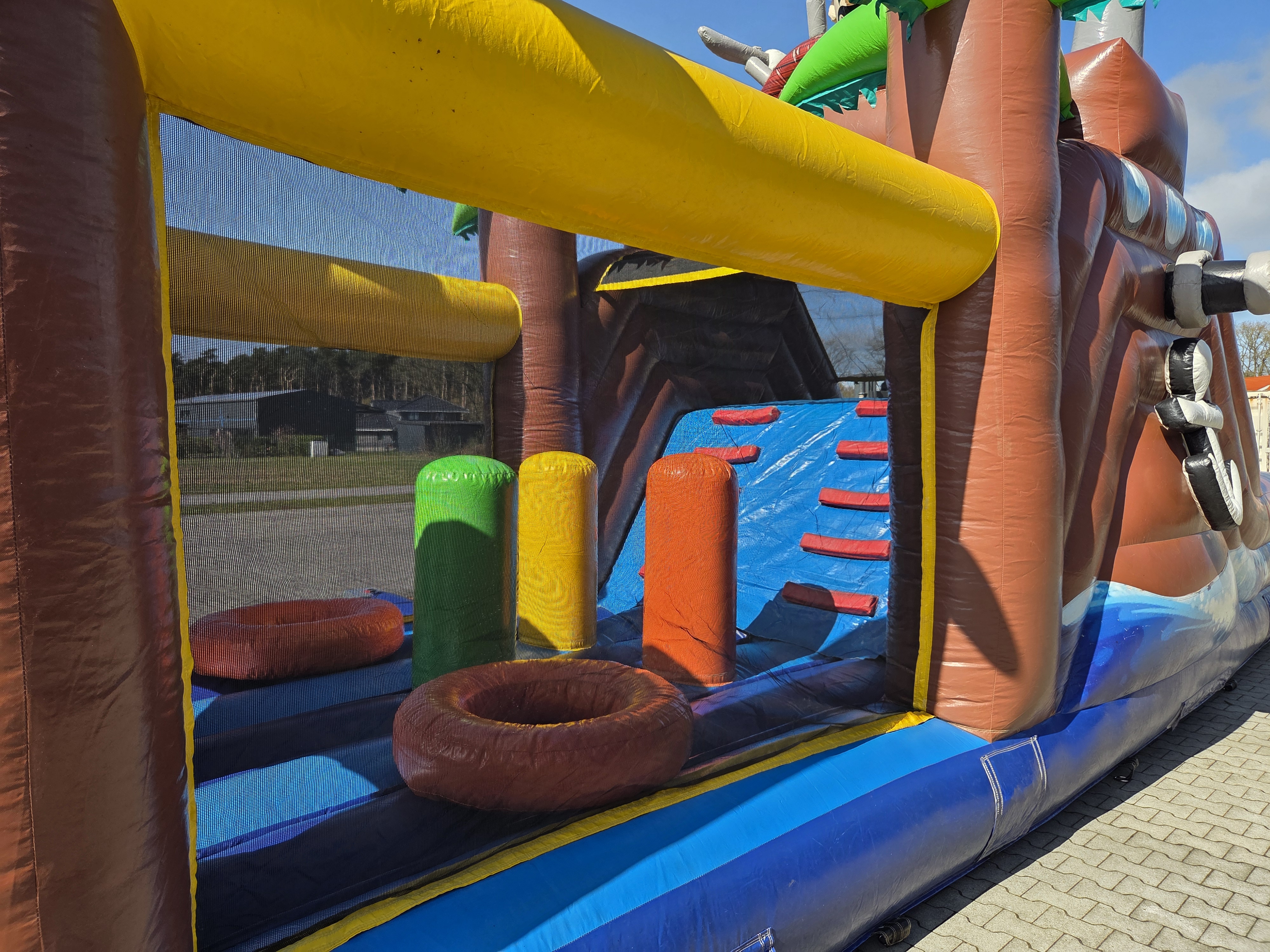  Hindernisbahn - 10x3,1 m - Pirat - Gebrauchte Ausführung