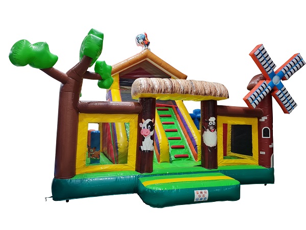  Hüpfburg 6x6,5 m, Multiplay Farmer 