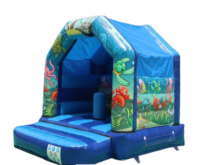 Hüpfburg - Seaworld mit Hindernis - 3x3 m