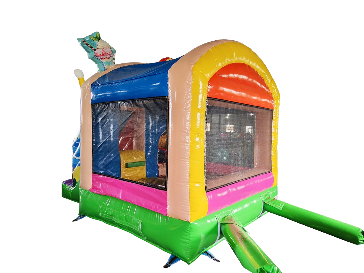 Hüpfburg 3,9x2,8 m - kleine Beach