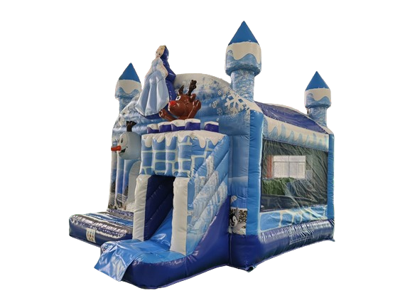 Hüpfburg 4,9x3,8 m - Eisprinzessin