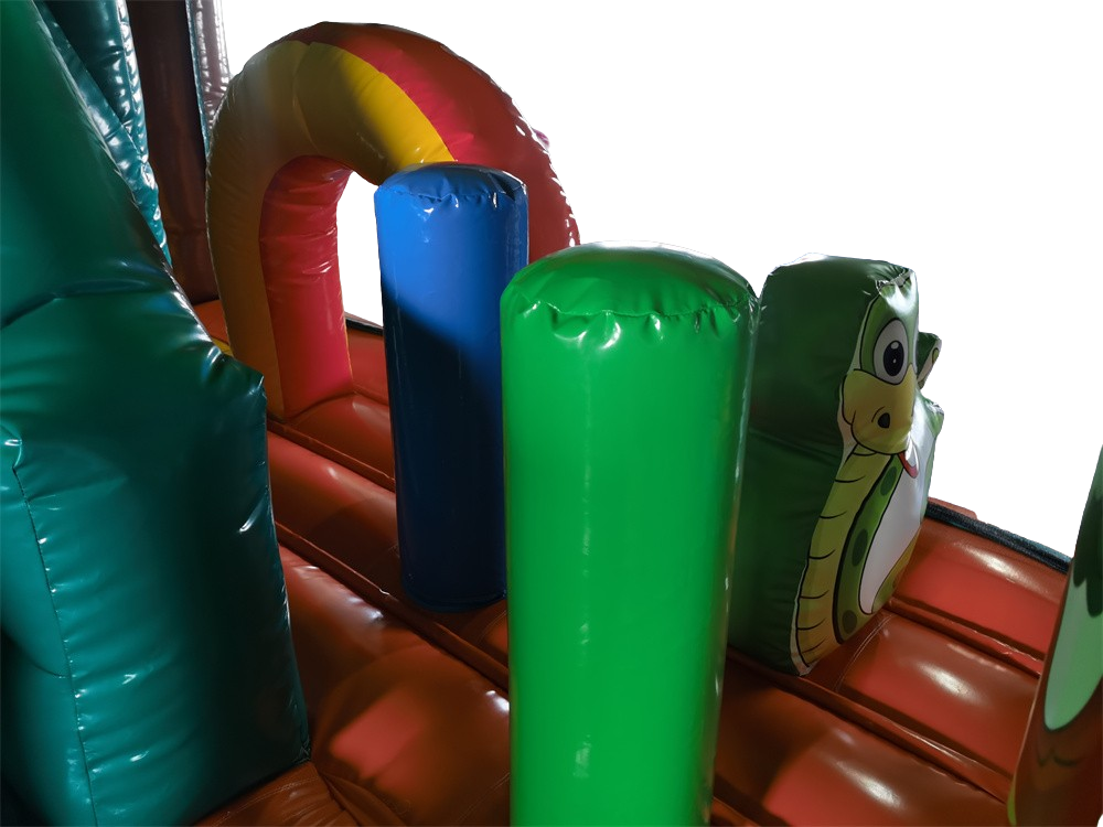 Hüpfburg 5x5 m - Multiplay Dschungel