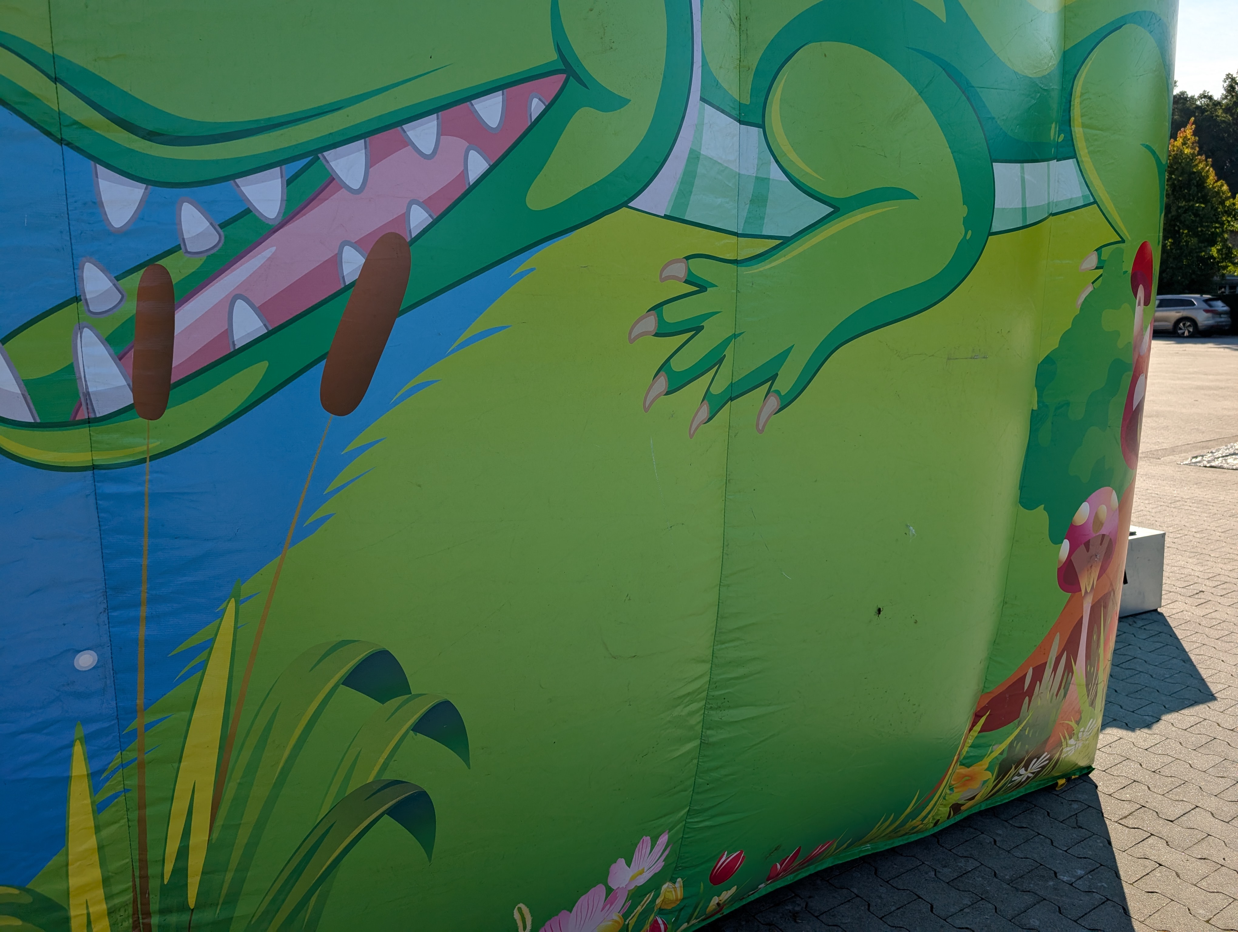 Rutsche 11x4,7 m - Krokodil - gebraucht