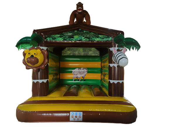 Hüpfburg 5x4 m - Gorilla