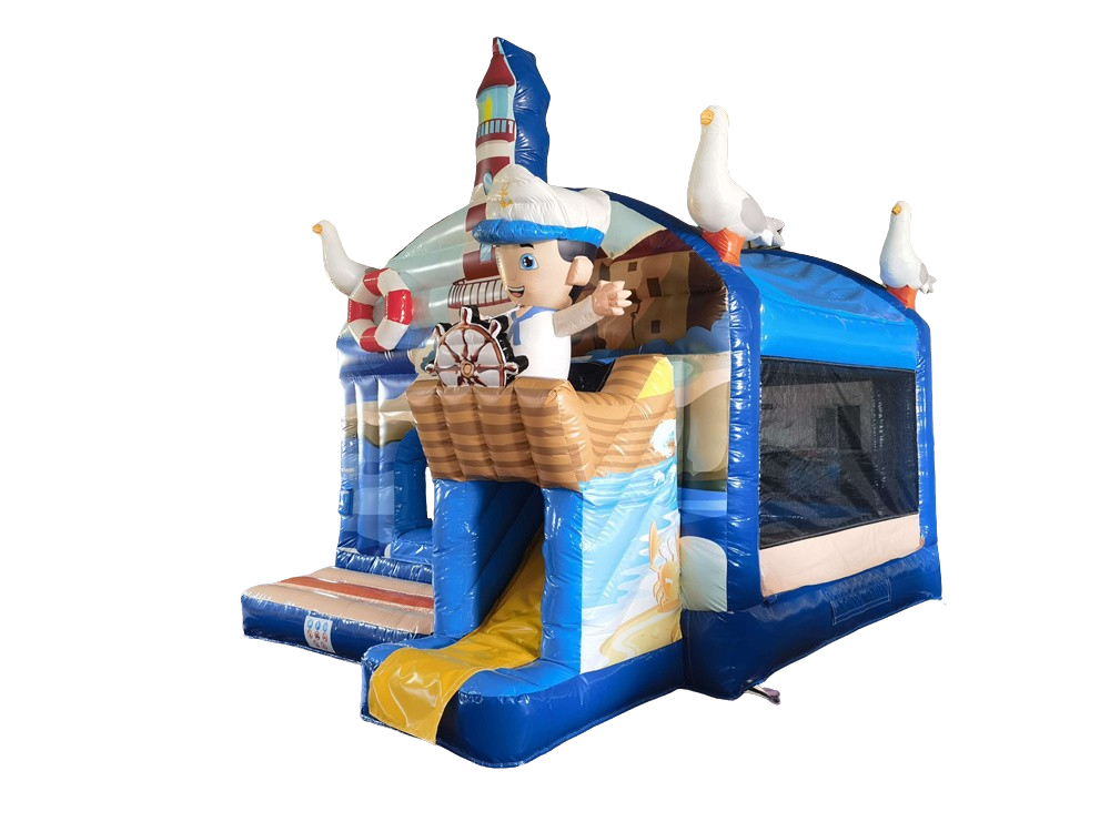 Hüpfburg 4,9x3,8 m - Maritim