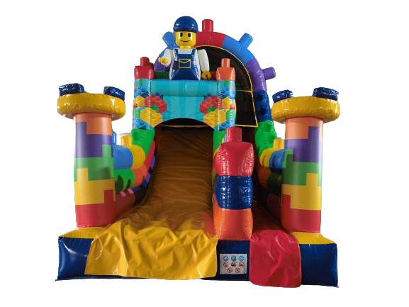 Rutsche 6,4x3,3 m - Bausteine