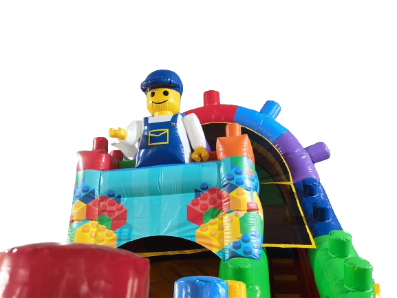 Rutsche 6,4x3,3 m - Bausteine