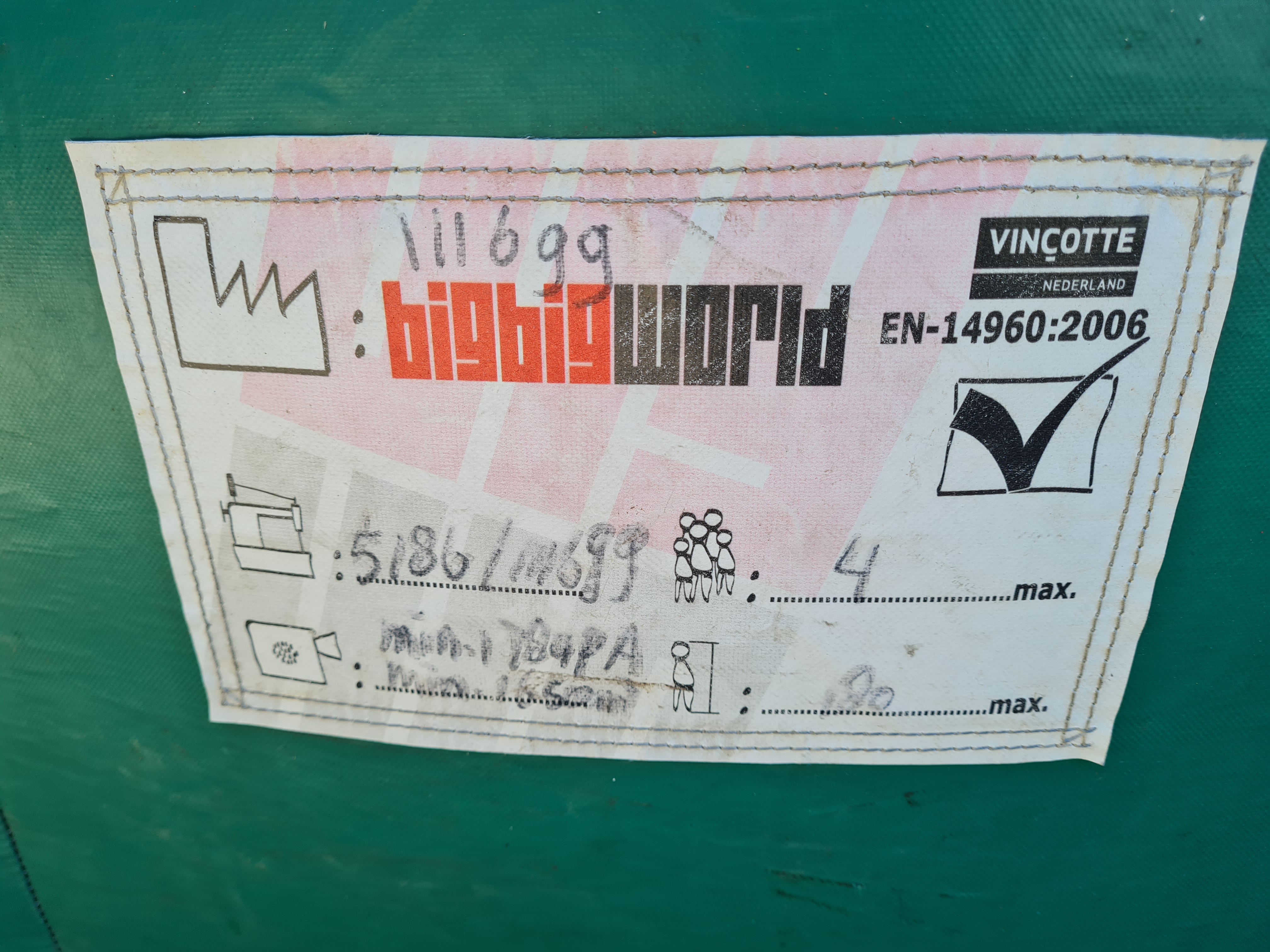 Rutsche mit Jungle-Motiv - 10x6,5 m - gebraucht