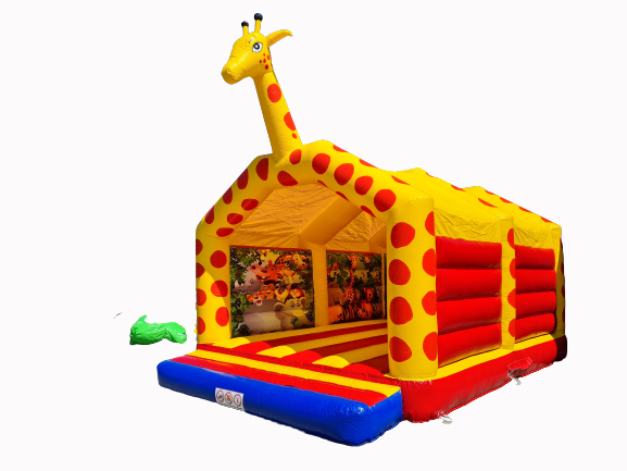 Hüpfburg 7x5 m - Giraffe
