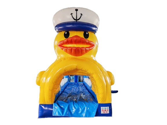Wasserrutsche mit Pool -  Ente - 12x2,5 m 