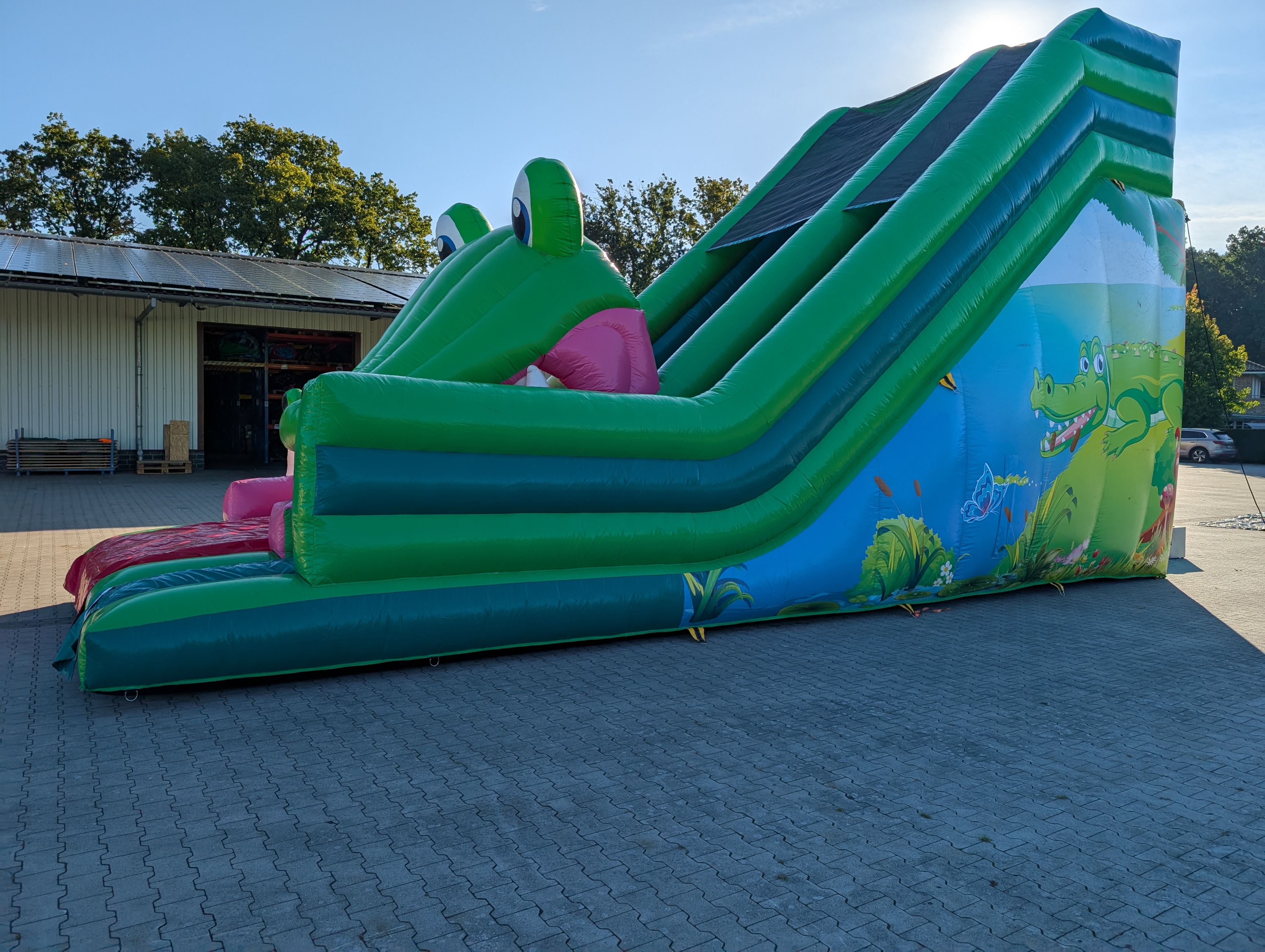 Rutsche 11x4,7 m - Krokodil - gebraucht