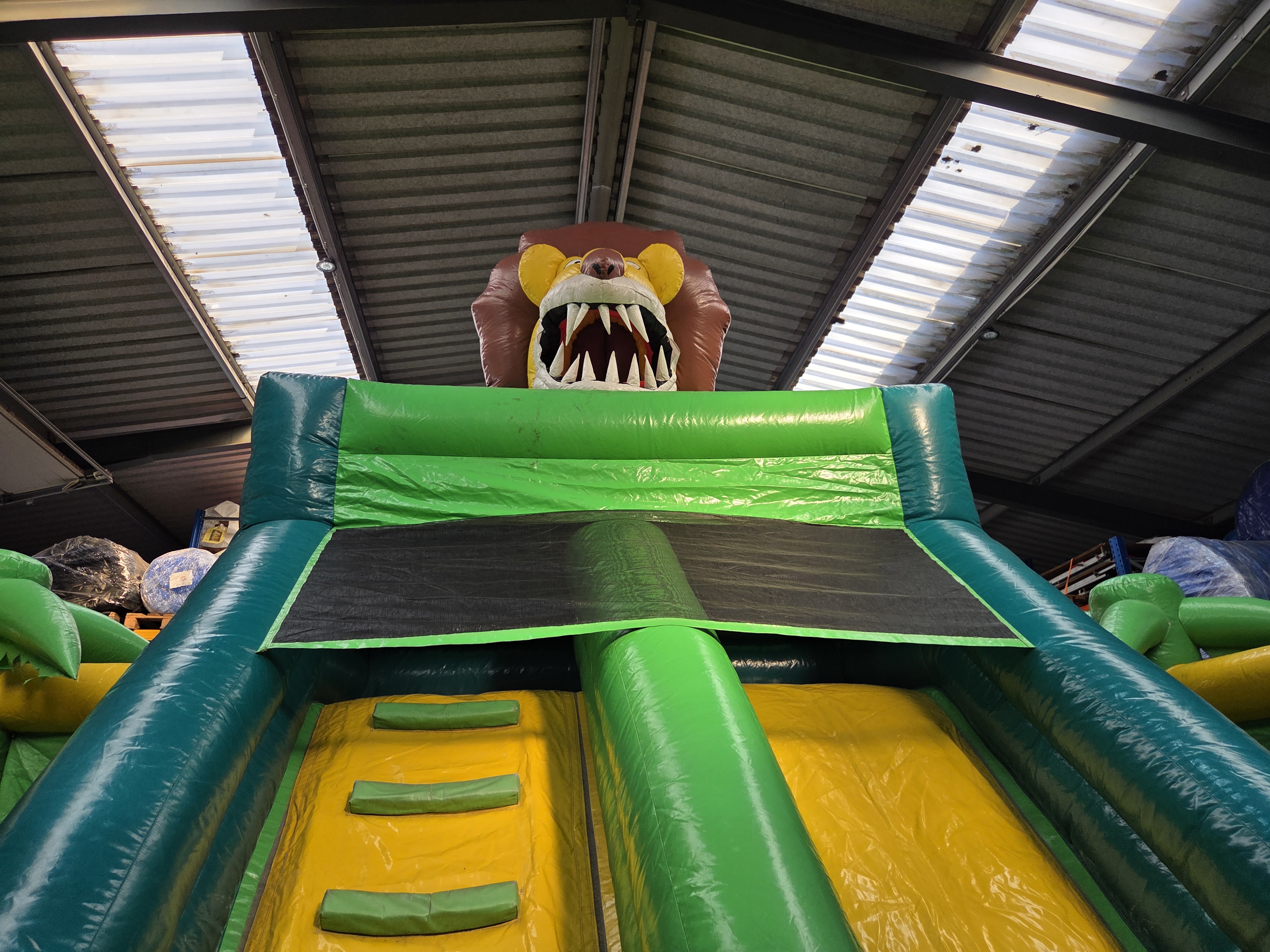 Hüpfburg 6x6,5 m - Jungle Multiplay - Gebrauchte Ausführung